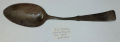 LARGE SILVER SPOON FOUND IN A CONFEDERATE CAMP AT CASHTOWN, PA