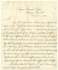 AUGUST 1864 U.S SURGEON GENERAL’S OFFICE LETTER
