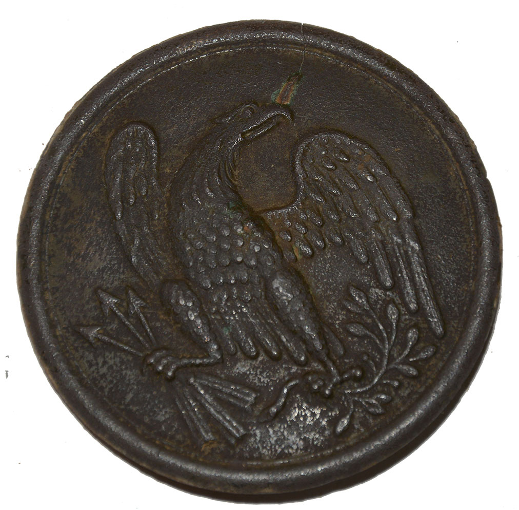 EAGLE BREAST PLATE RECOVERED AT HARPER’S FERRY