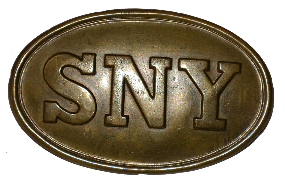 STATE OF NEW YORK SNY CARTRIDGE BOX PLATE