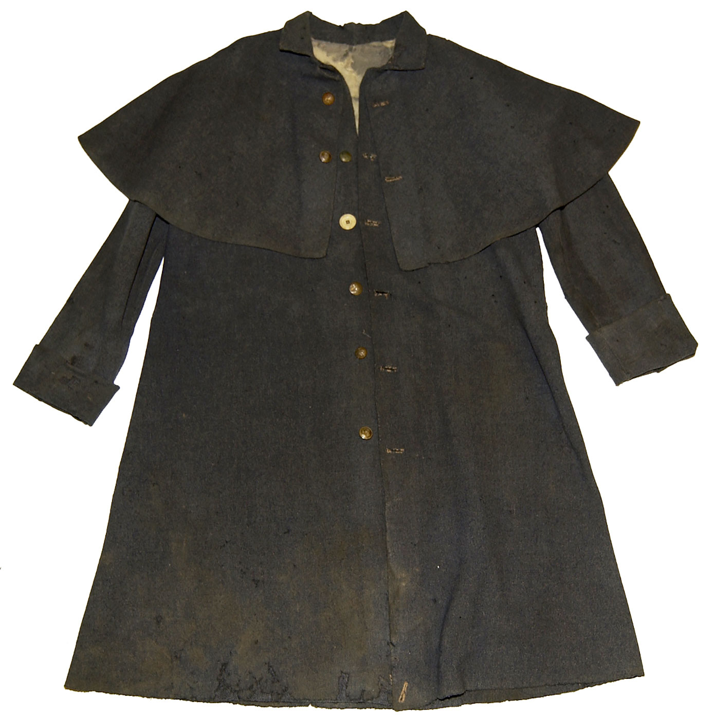 A RARELY SEEN CONFEDERATE INFANTRYMAN'S GREATCOAT