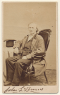 TWICE SIGNED CDV OF GETTYSBURG’S JOHN BURNS
