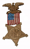 GAR MEMBERSHIP BADGE, TYPE IVa