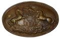 RARE PHILADELPHIA RESERVE BRIGADE CARTRIDGE BOX PLATE