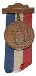 1893 NEW YORK DAY AT GETTYSBURG MEDAL