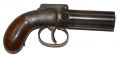 ALLEN & WHEELOCK DOUBLE-ACTION BAR HAMMER PEPPERBOX PISTOL