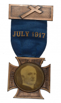 MONROE COUNTY, NY VETERANS BADGE – 1917, PVT. ROB ROY “MCNULTY” CONVERSE