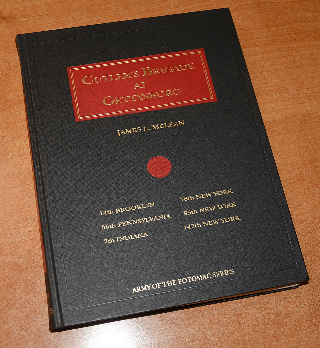 RARE COPY – CUTLER’S BRIGADE AT GETTYSBURG, SIGNED