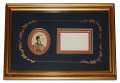 FRAMED, UNMOUNTED WARTIME IMAGE OF GEN. FRANCIS C. BARLOW ALONG WITH SIGNATURE