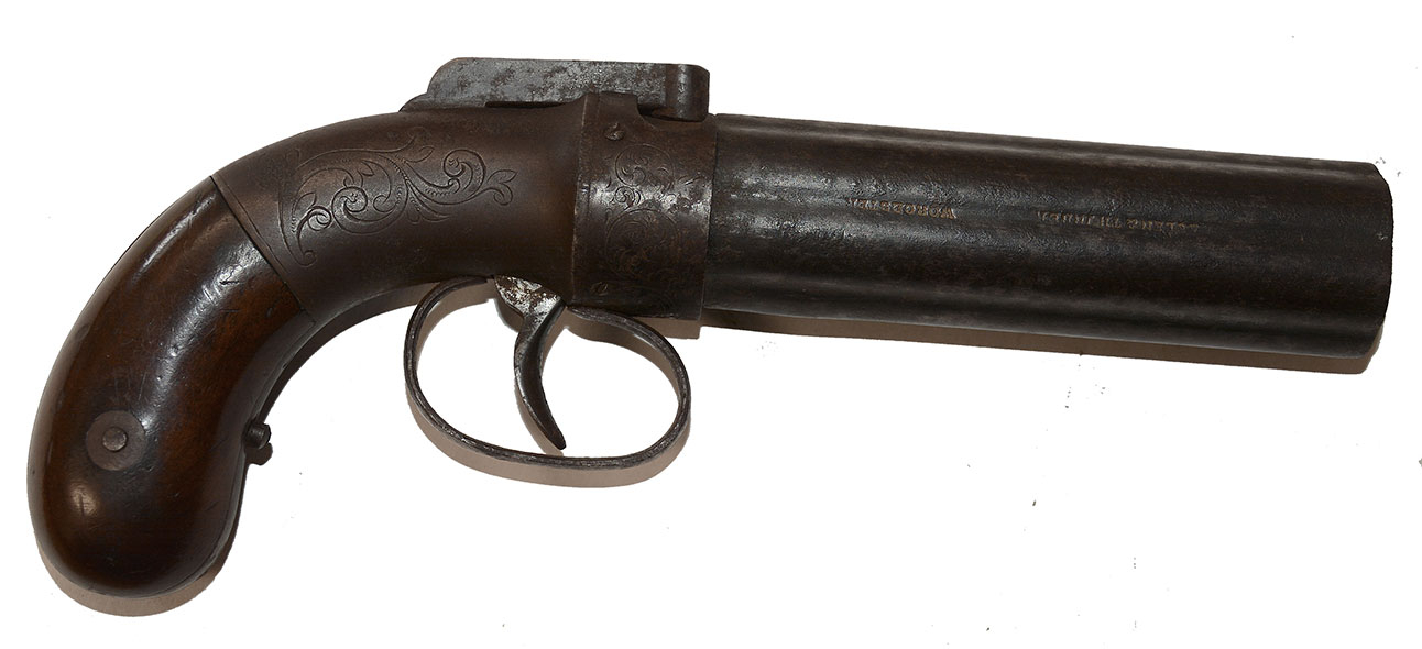 THE GUN THAT REALLY WON THE (EARLY) WEST: ALLEN AND THURBER STANDARD OR MEDIUM SIZE PEPPERBOX