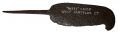 RARE REVOLUTIONARY WAR FASCINE KNIFE BLADE RECOVERED FROM “WEST” CAMP IN HARTFORD, CONNECTICUT