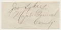 CLIPPED SIGNATURE OF GENERAL SYKES