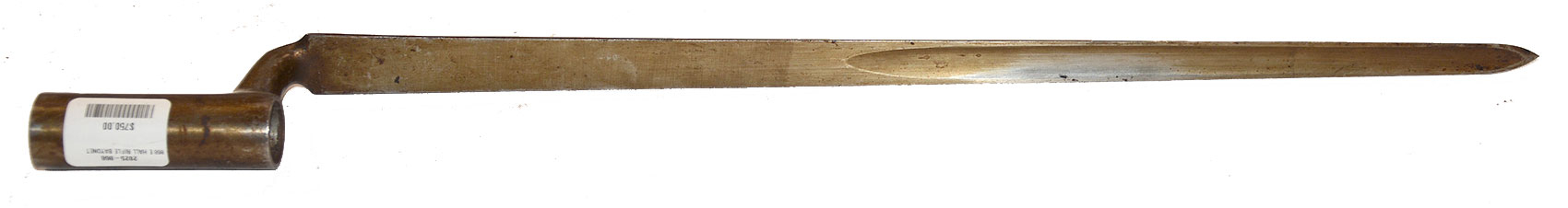 VERY FINE HALL RIFLE BAYONET