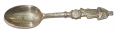 STERLING SOUVENIR SPOON – POSSIBLE GAR – CHICKAMAUGA, SNODGRASS HOUSE