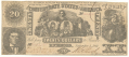 T-20 CONFEDERATE 1861 $20 BILL