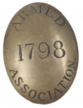 NAPOLEONIC WAR ERA CROSSBELT PLATE