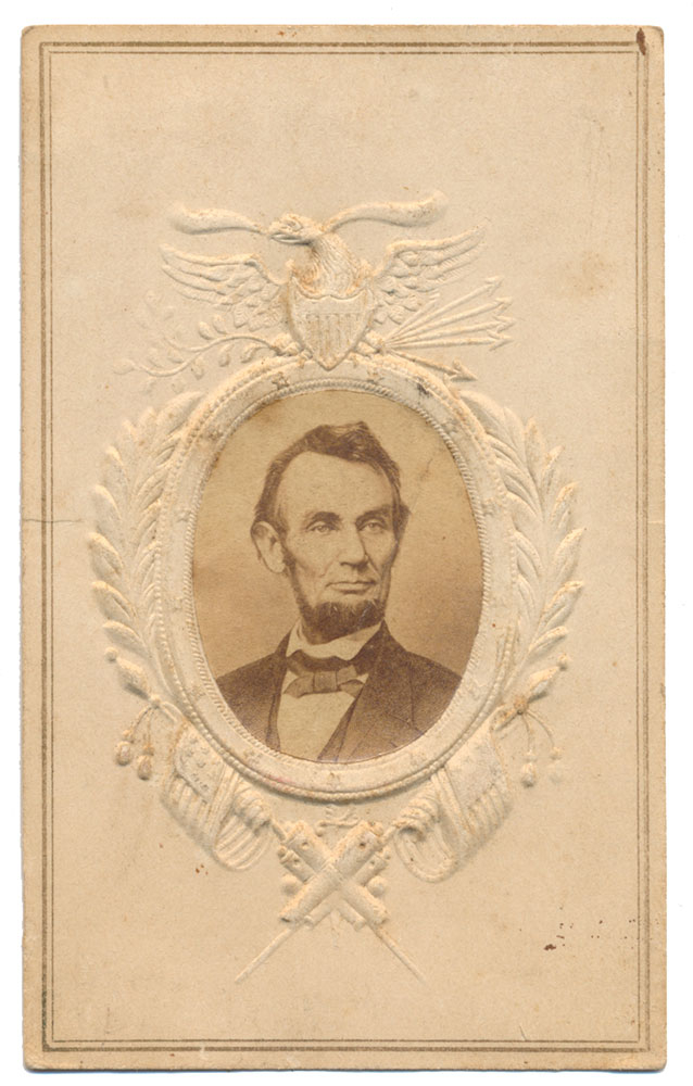 CDV OF PRESIDENT LINCOLN