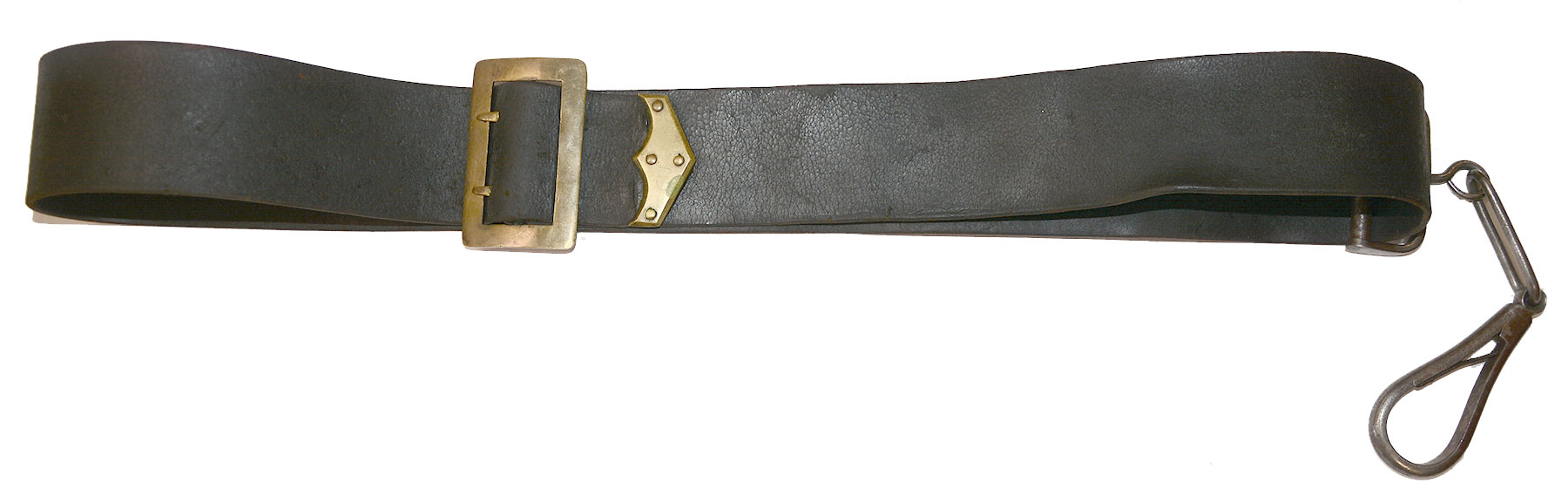 LEATHER CAVALRY CARBINE SLING & SNAP HOOK