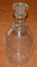 19th CENTURY 3 RING DECANTER