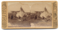 RARE STEREOVIEW CARD – SIOUX CAMP