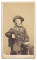 CDV OF MAJOR GENERAL GEORGE A. CUSTER