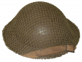 MINTY BRITISH WW2 HELMET COMPLETE WITH NETTING