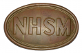 NEW HAMPSHIRE STATE MILITIA “NHSM” CARTRIDGE BOX PLATE