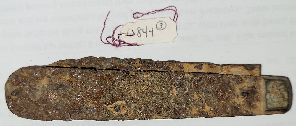 POCKET KNIFE FROM LEE’S HEADQUARTERS MUSEUM COLLECTION