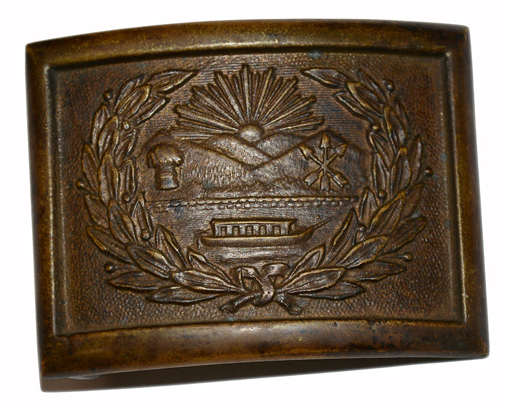 POST-CIVIL WAR OHIO SWORD BELT PLATE