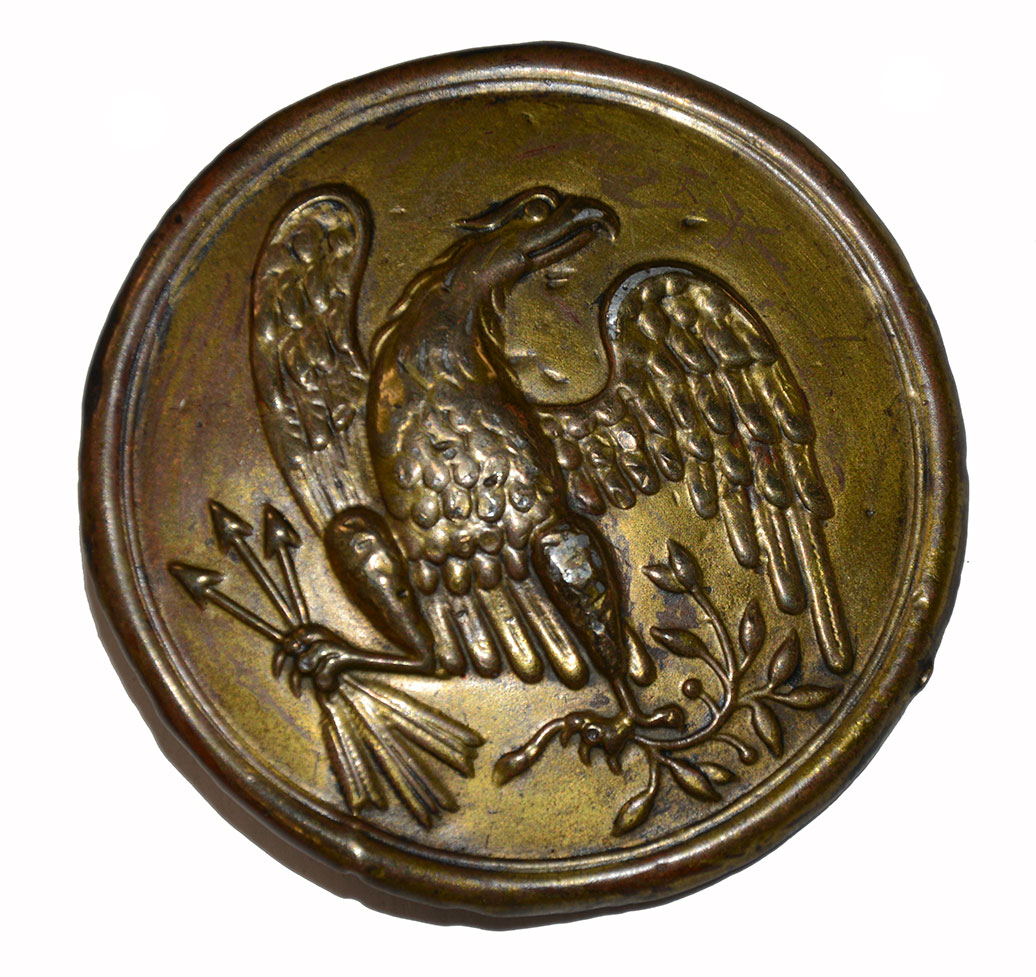 NON-DUG, U.S. PATTERN 1826 EAGLE BREAST PLATE