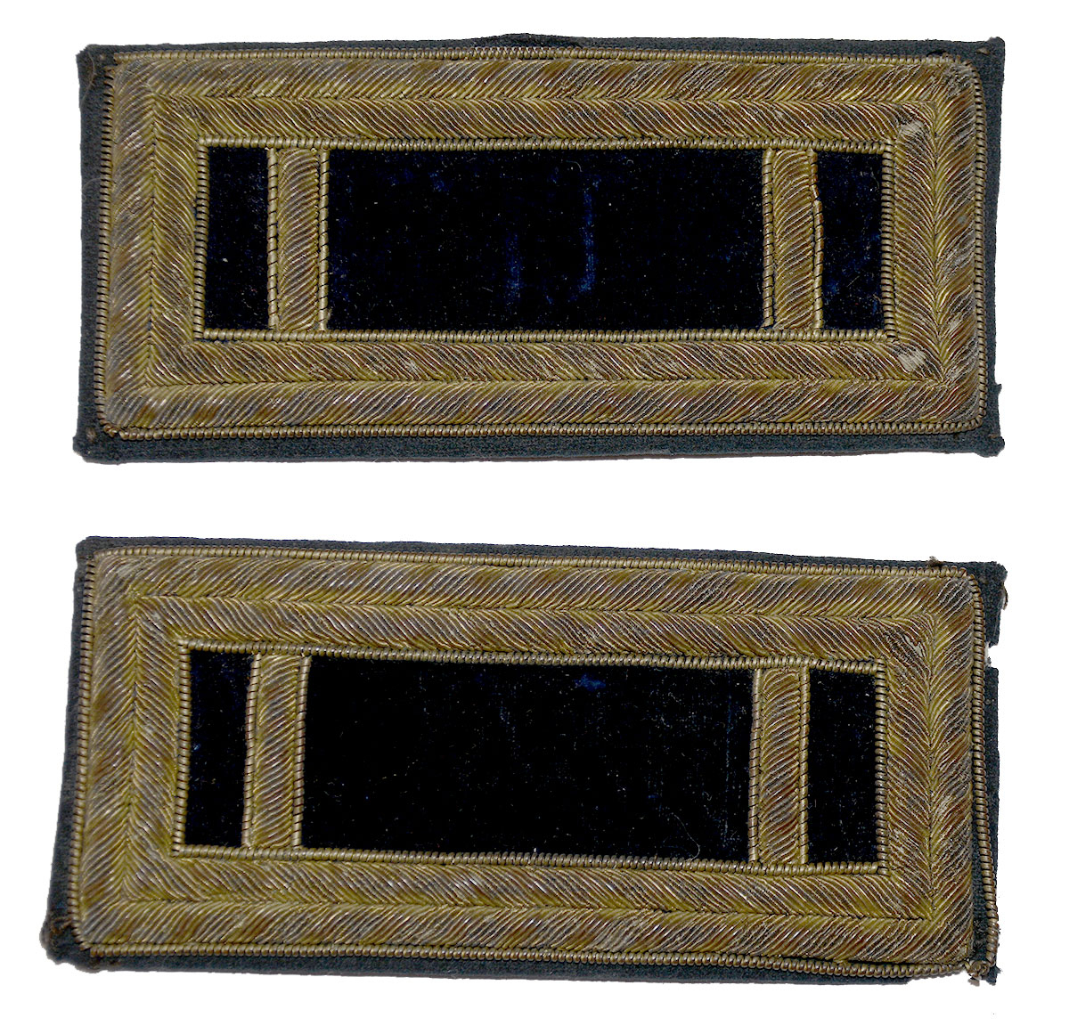 CIVIL WAR FIRST LIEUTENANT OF STAFF STRAPS