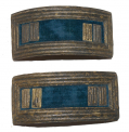 SCARCE TRIPLE-BORDER INFANTRY CAPTAIN SMITH PATENT SHOULDER STRAPS