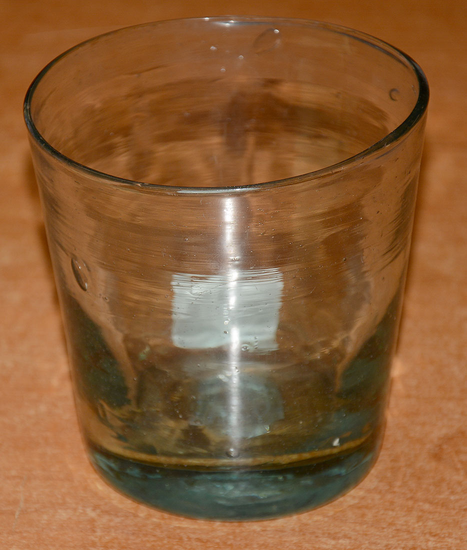 BLOWN 19TH CENTURY STYLE TUMBLER 	