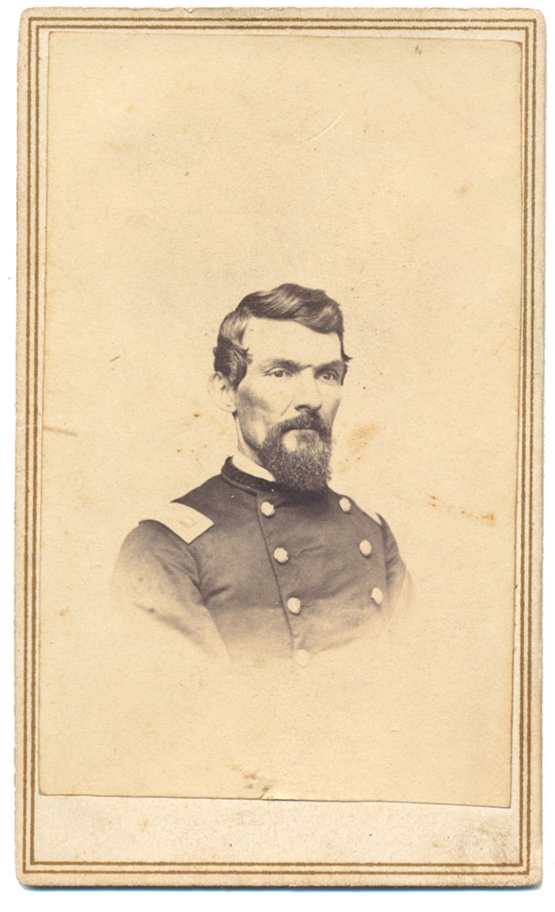 RARE WEST VIRGINIA US CDV – COLONEL WILLIAM CURTIS, 12th WV INFANTRY