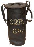 VERY GOOD 1864 DATED US NAVY YARD MARKED PASS BOX FOR THE 32 POUNDER GUN