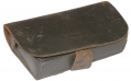 “EXTREMELY RARE” S. ISAACS & CAMPBELL MARKED “P1854/55 READY POUCH” CONFEDERATE CARTRIDGE BOX