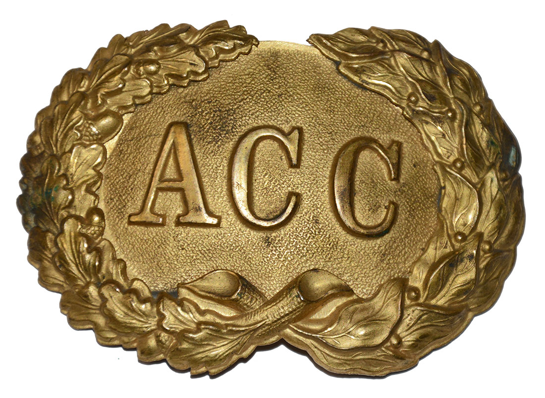 RARE ALABAMA CORPS OF CADETS HAT PLATE