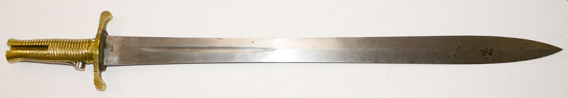 REGIMENTALLY MARKED PATTERN 1848 BRUNSWICK BAYONET