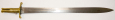 REGIMENTALLY MARKED PATTERN 1848 BRUNSWICK BAYONET
