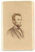 1864 CDV OF PRESIDENT LINCOLN