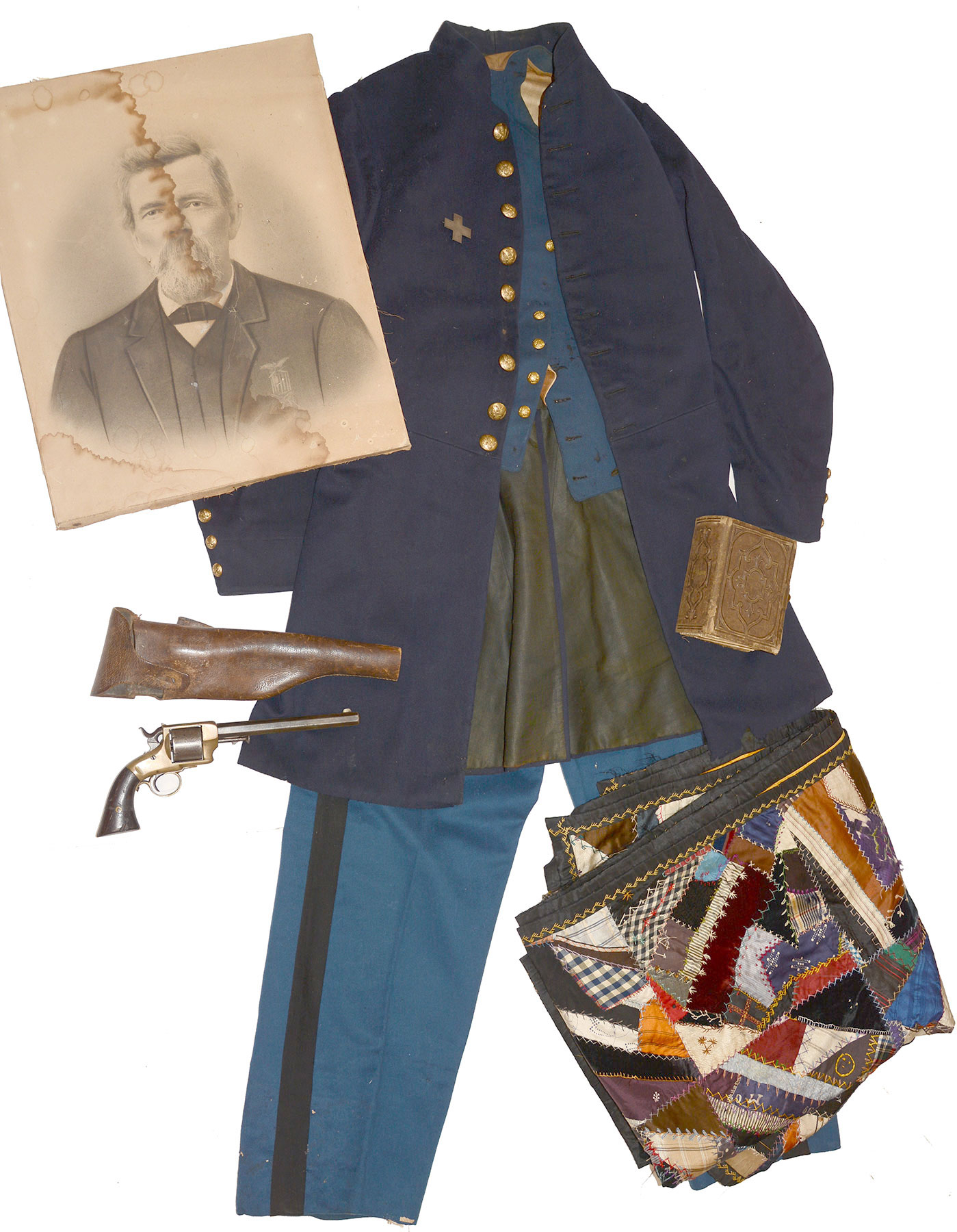 THIRD VERMONT INFANTRY NCO'S UNIFORM GROUPING