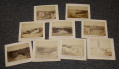 RARE COLLECTION OF NINE ALBUMEN PHOTOS OF FORT MORGAN IN 1864
