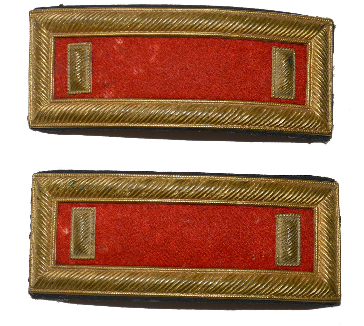 SMITH PATENT FIRST LIEUTENANT OF ARTILLERY SHOULDER STRAPS