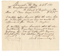 TURNER ASHBY SIGNED DOCUMENT 
