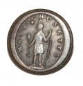 NON-DUG C1830’S MASSACHUSETTS STATE SEAL COAT BUTTON