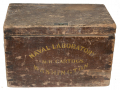 NAVAL LABORATORY CRATE FOR RIFLED MUSKET CARTRIDGES