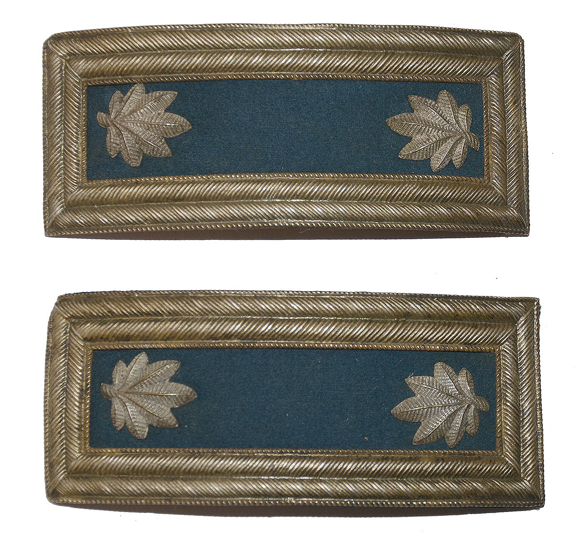 SCARCE DOUBLE BORDER SMITH PATENT INFANTRY LIEUTENANT COLONEL SHOULDER STRAPS