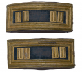 DOUBLE BORDER SMITH PATENT CAPTAIN OF INFANTRY SHOULDER STRAPS
