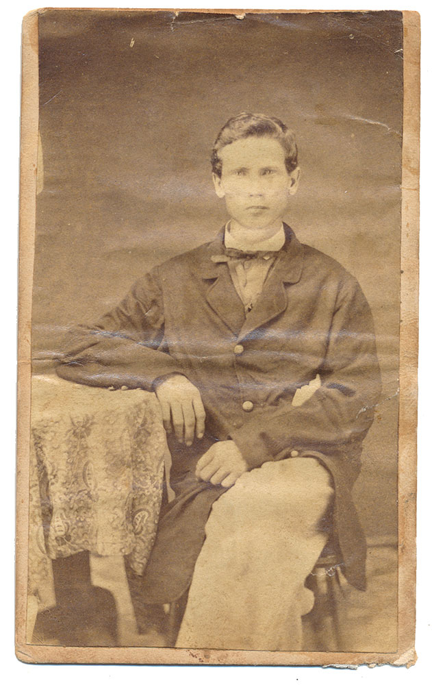 CDV PHOTOGRAPH – WILLIAM STROM, 3rd PA HEAVY ARTILLERY