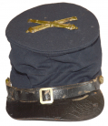 CLASSIC CIVIL WAR UNION ARTILLERY FORAGE CAP